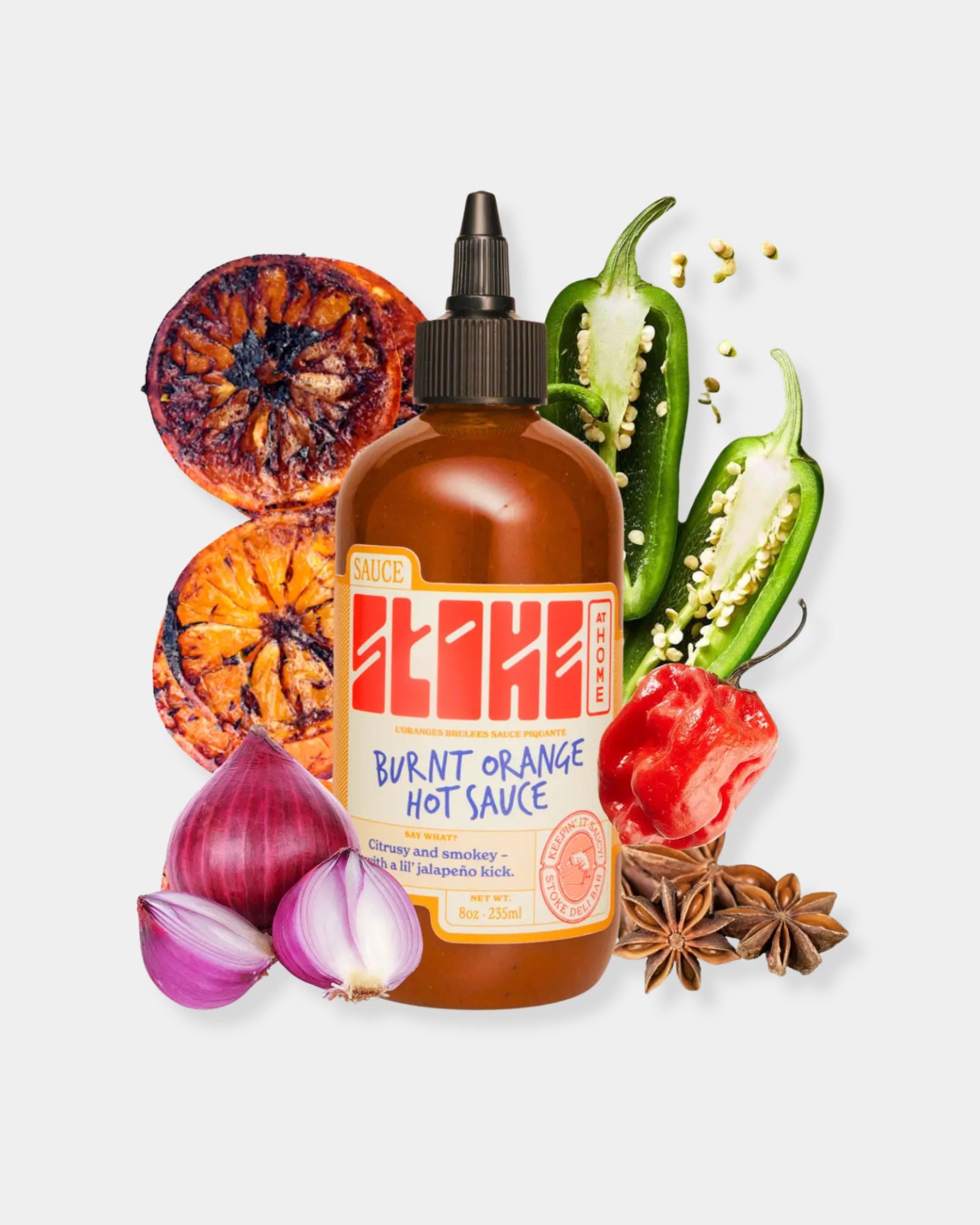 BURNT ORANGE HOT SAUCE