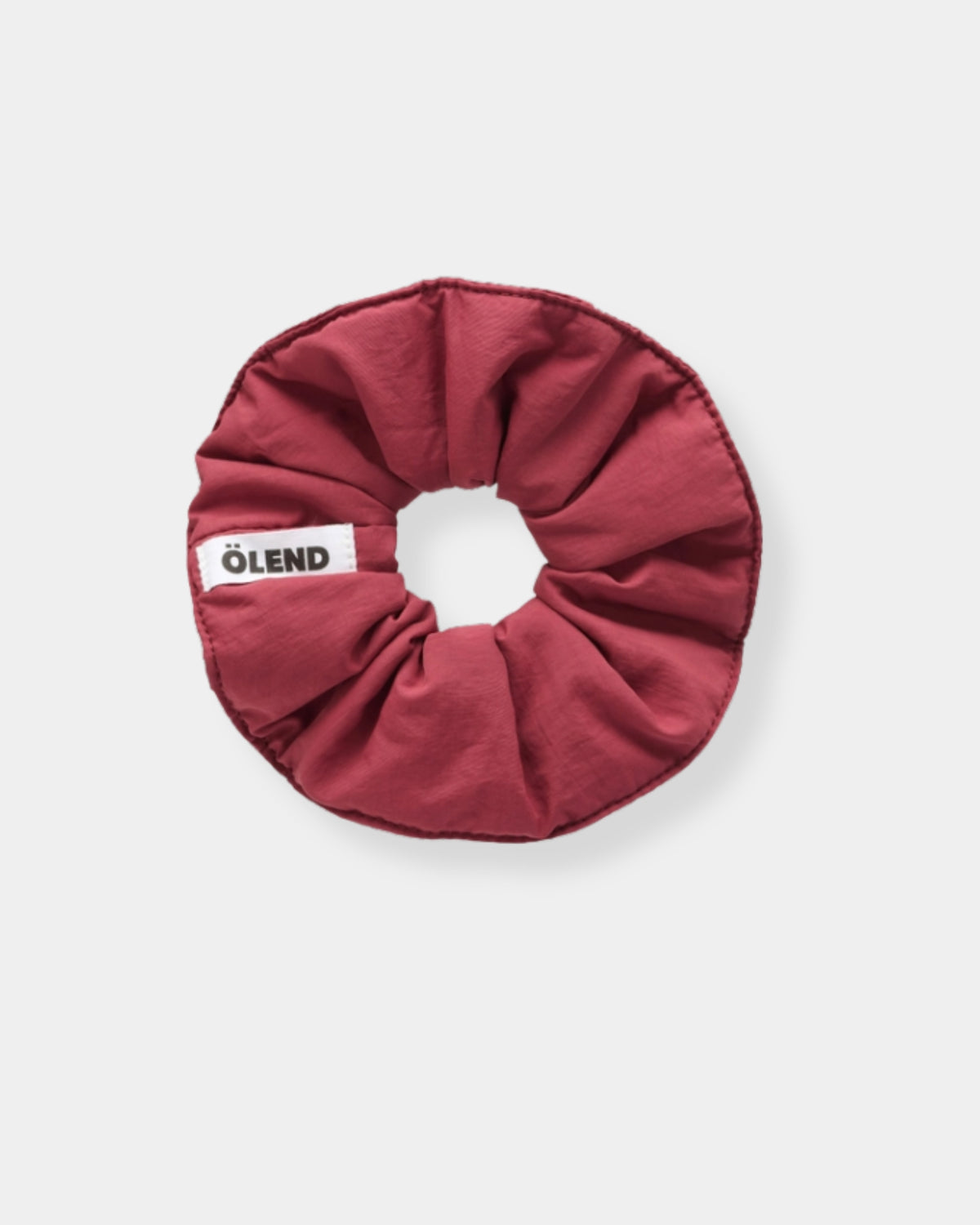 PADDED SCRUNCHY - CHERRY RED