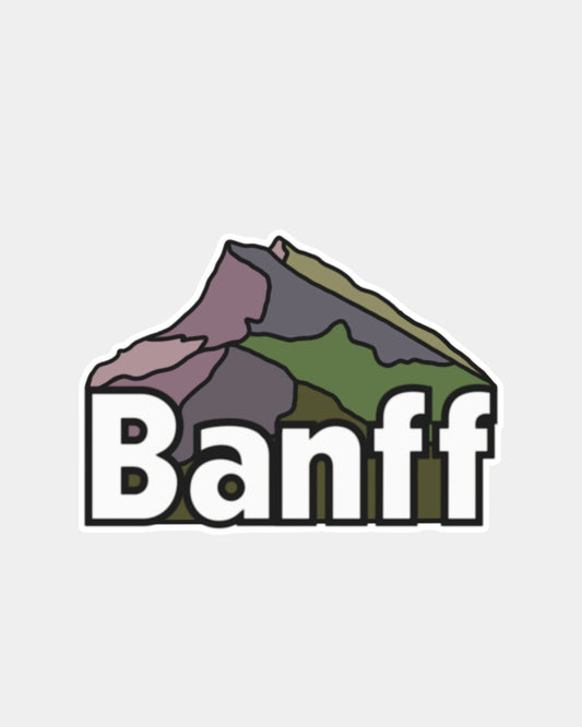 BANFF RUNDLE - STICKER