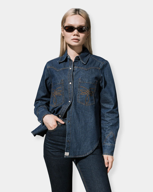 DAKOTA SHIRT DARK BLUE