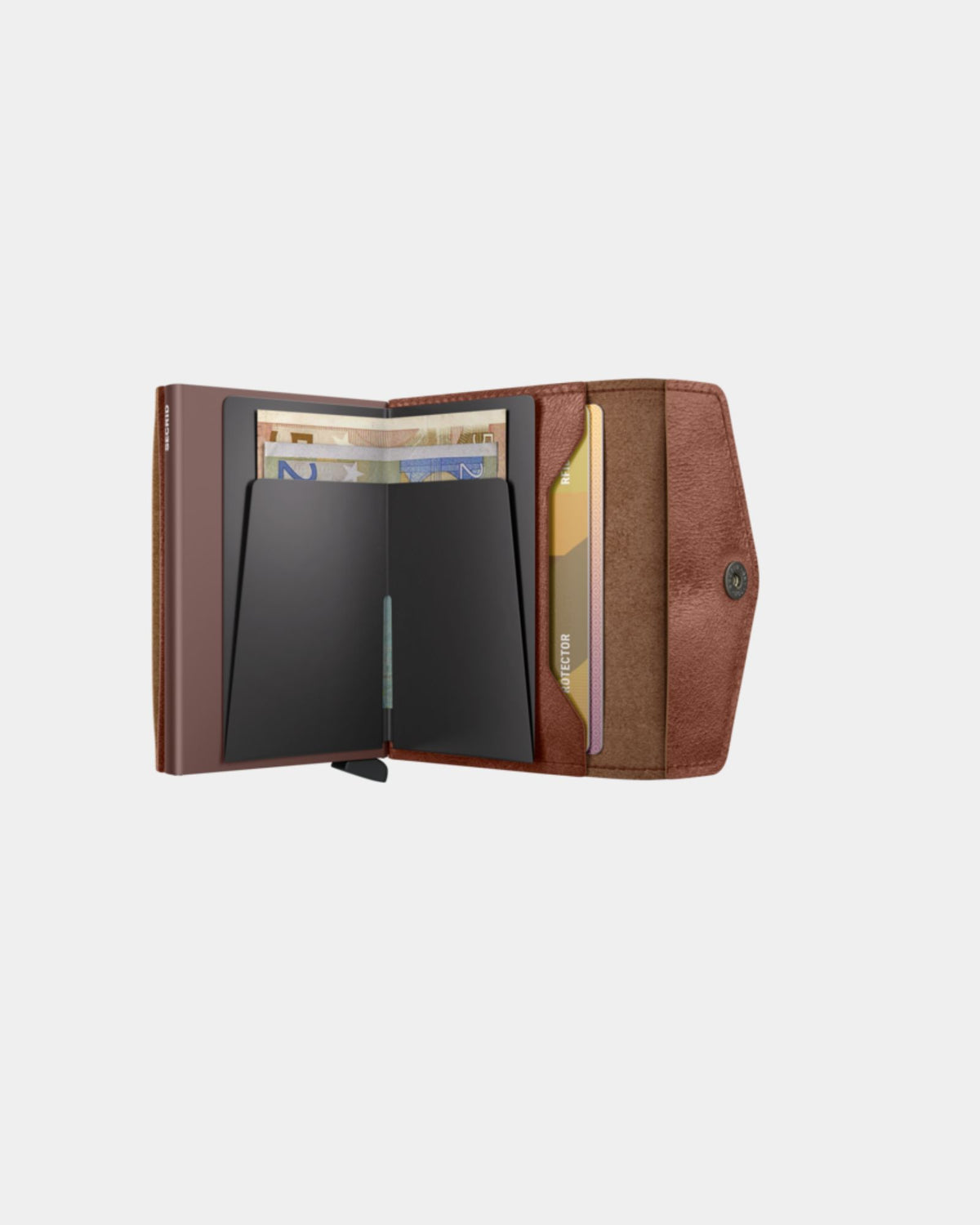 ENVELOPE WALLET - COGNAC
