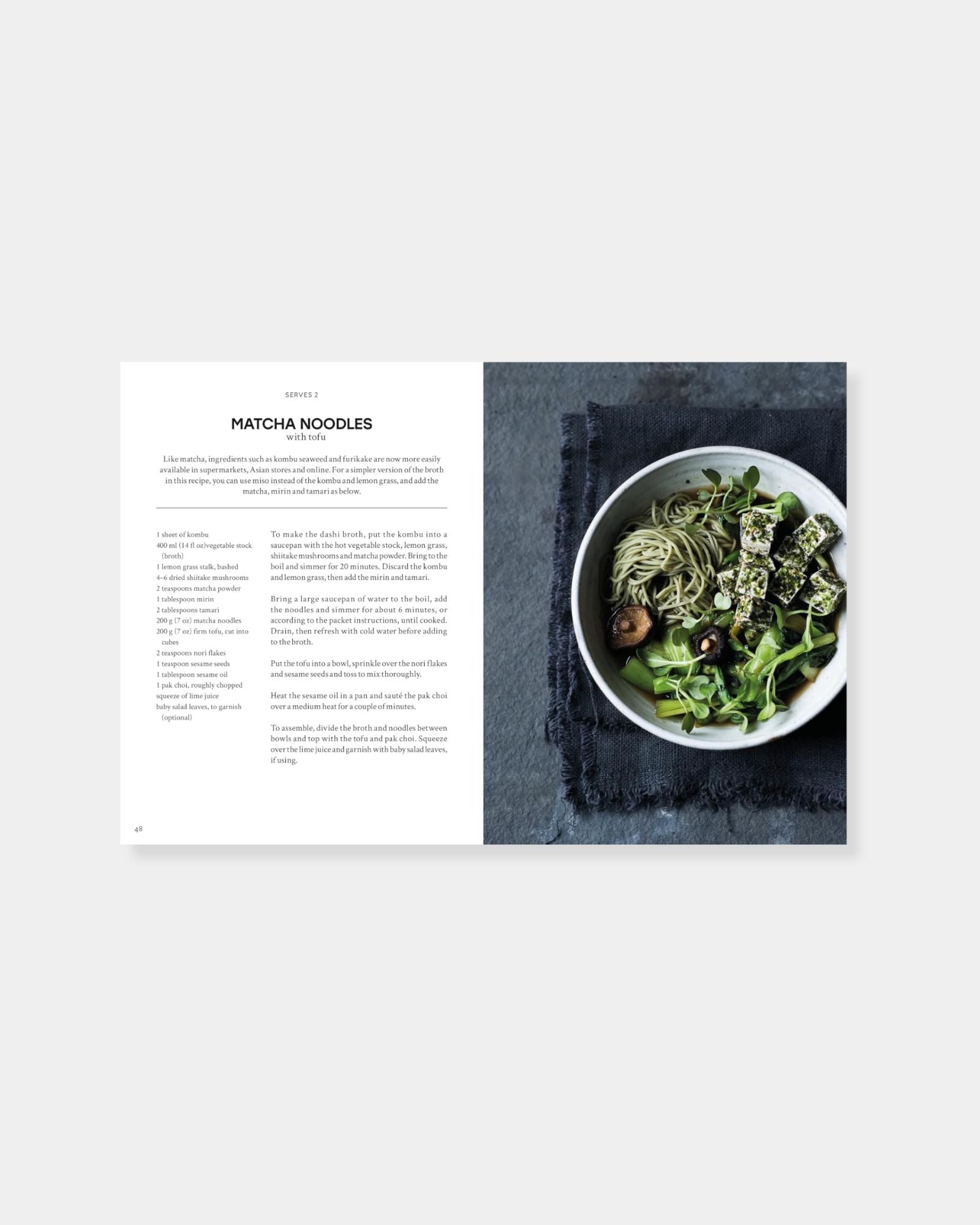 MATCHA: A COOKBOOK