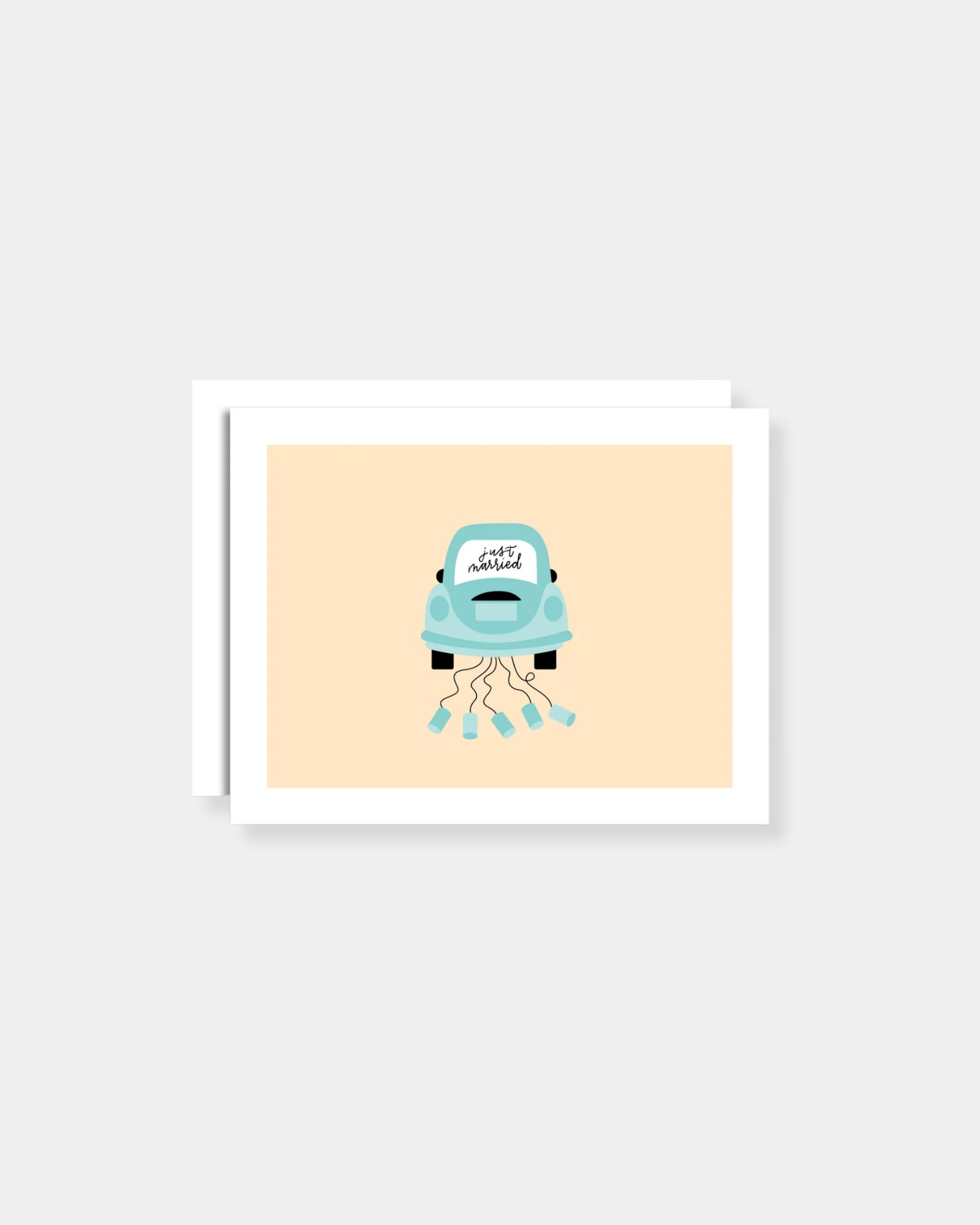 JUST MARRIED - CARD