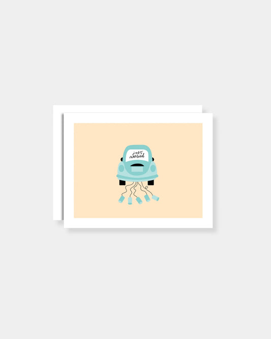 JUST MARRIED - CARD