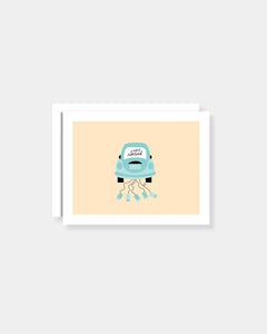 JUST MARRIED - CARD