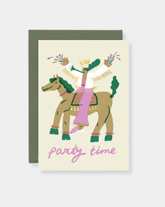 PARTY TIME - CARD