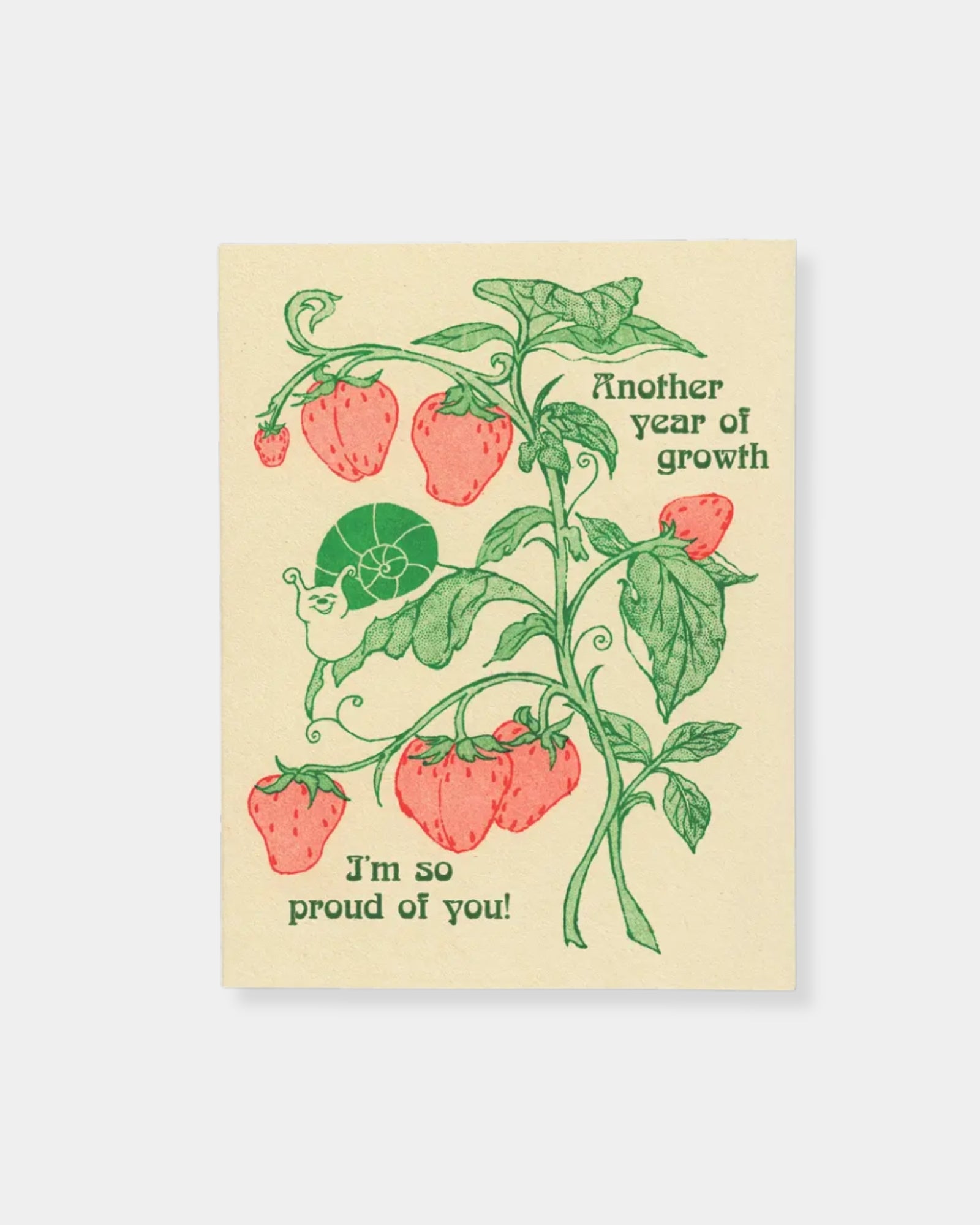 ANOTHER YEAR OF GROWTH - CARD