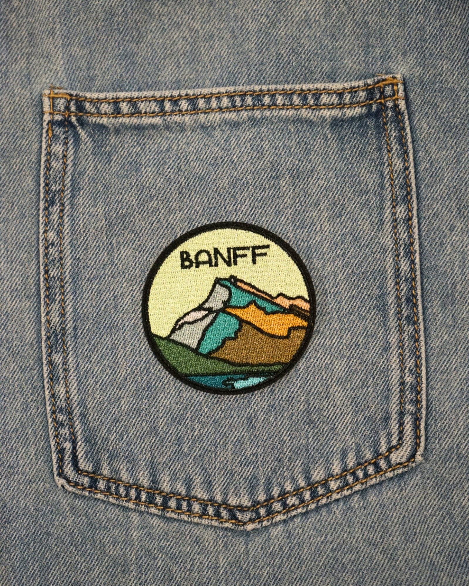 BANFF IRON ON PATCH