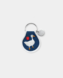 COTTAGE GOOSE - PATCH KEYCHAIN