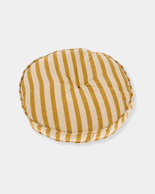 AWNING STRIPE CHAIR CUSHION - SUN