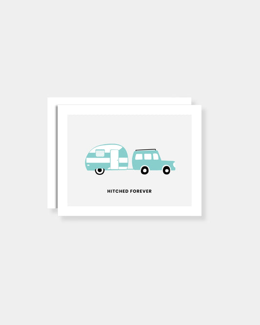 HITCHED FOREVER - CARD