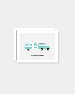 HITCHED FOREVER - CARD