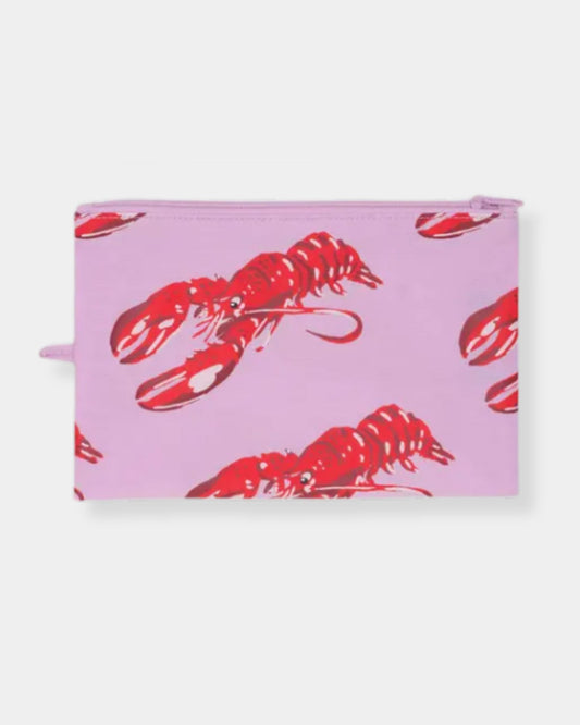 FLAT POUCH - SEA CREATURES - L