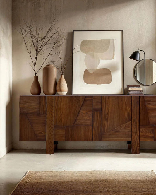 ABSTRACT SIDEBOARD 74" | Stonewaters