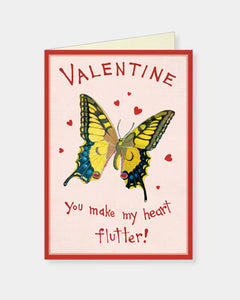 VALENTINE BUTTERFLY - CARD