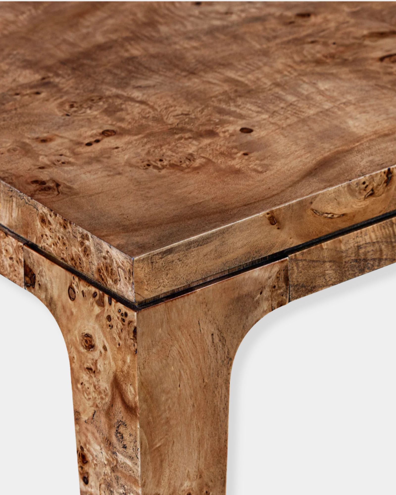 MAPPA DINING TABLE - DARK BURL