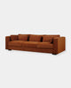 LAS VEGAS CLIVE SOFA - TERRACOTTA CHENILLE