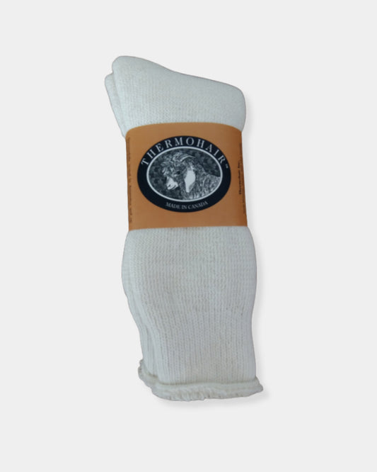 NATURAL WHITE LADIES SOCK