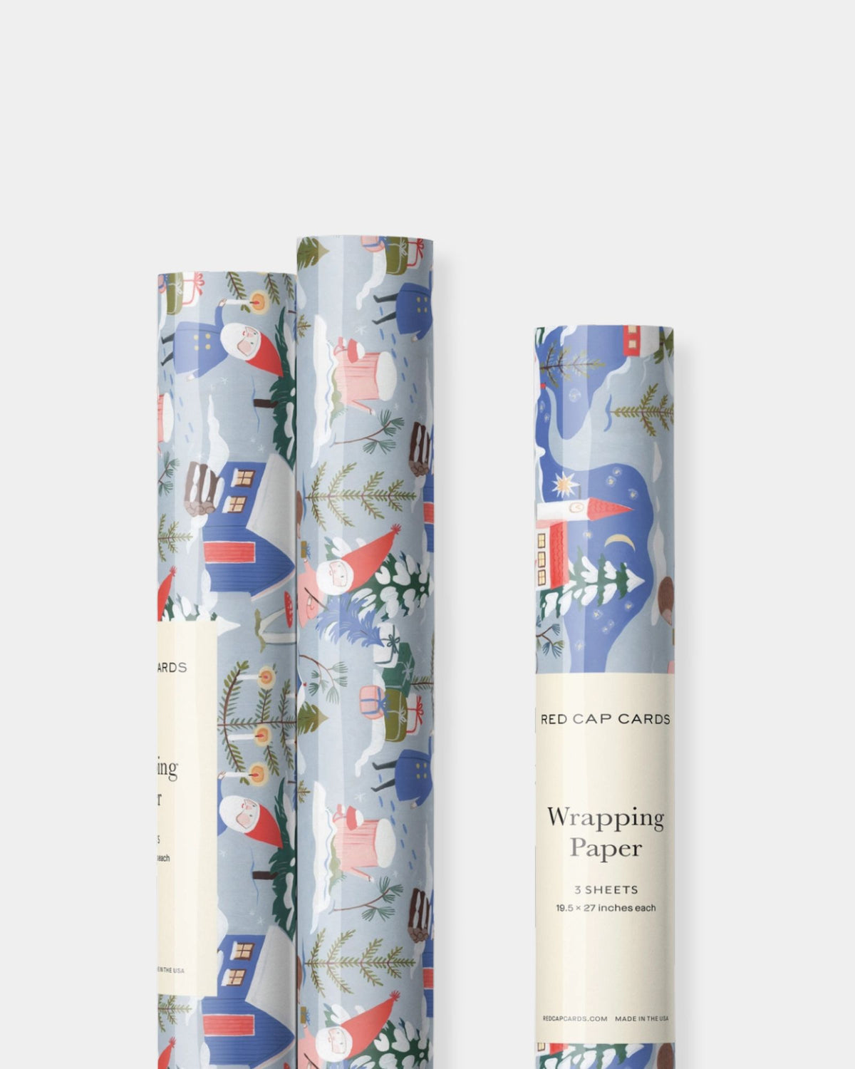 HOLIDAY GNOMES HOLIDAY WRAPPING PAPER