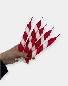 CLASSIC CANDY CANE CANDLE