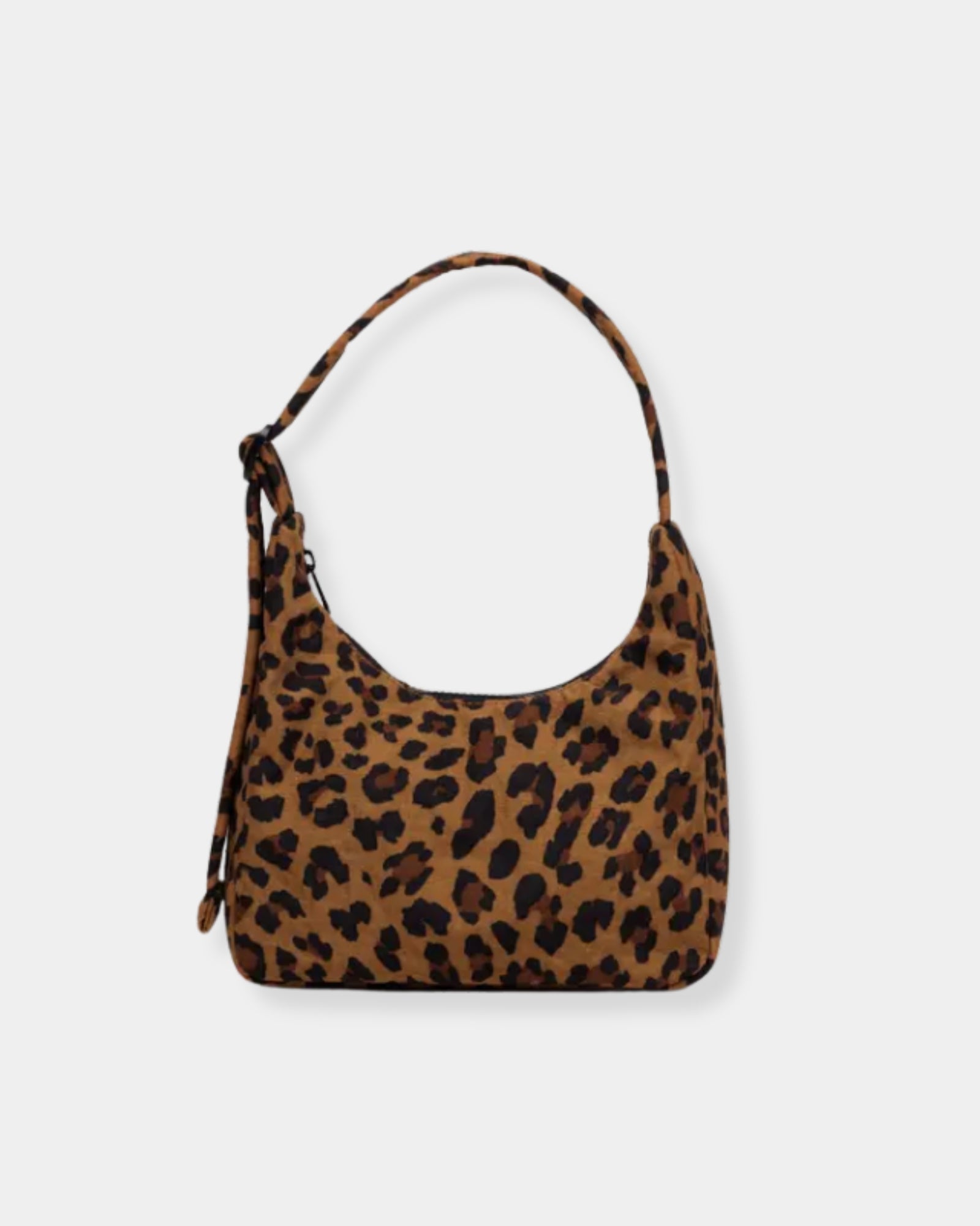 MINI NYLON SHOULDER BAG - LEOPARD