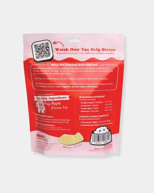 FREEZE-DRIED APPLE SLICES - NATURAL DOG TREAT