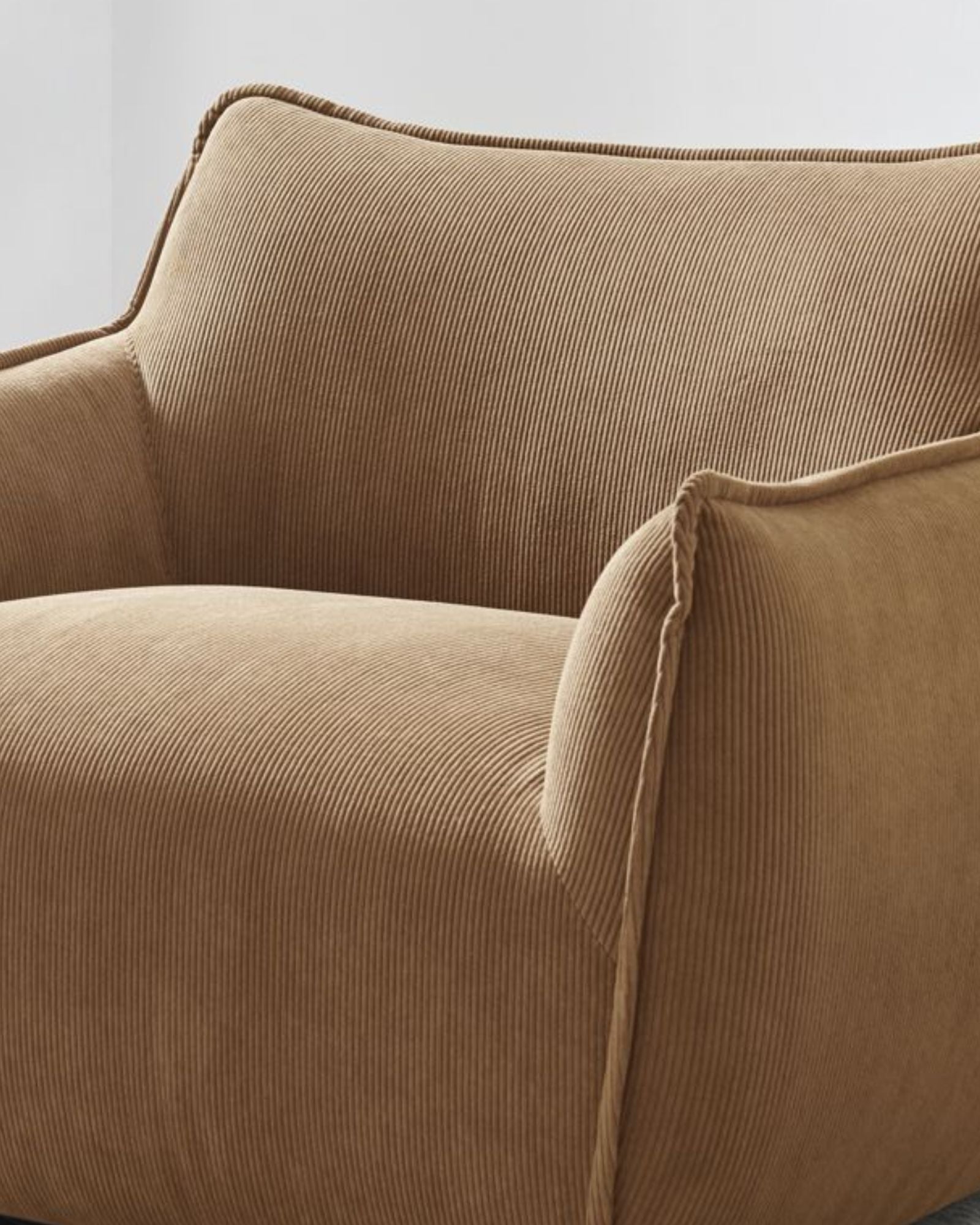 ELIAS SWIVEL CHAIR - GROOVE MAHOGANY