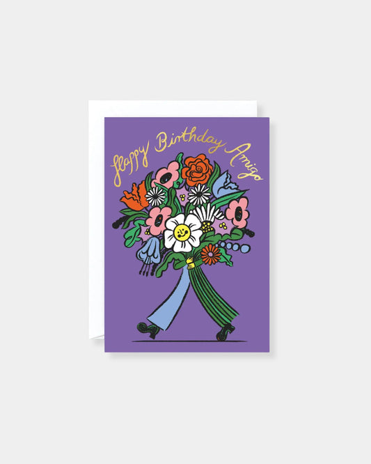 HAPPY BIRTHDAY AMIGO - CARD