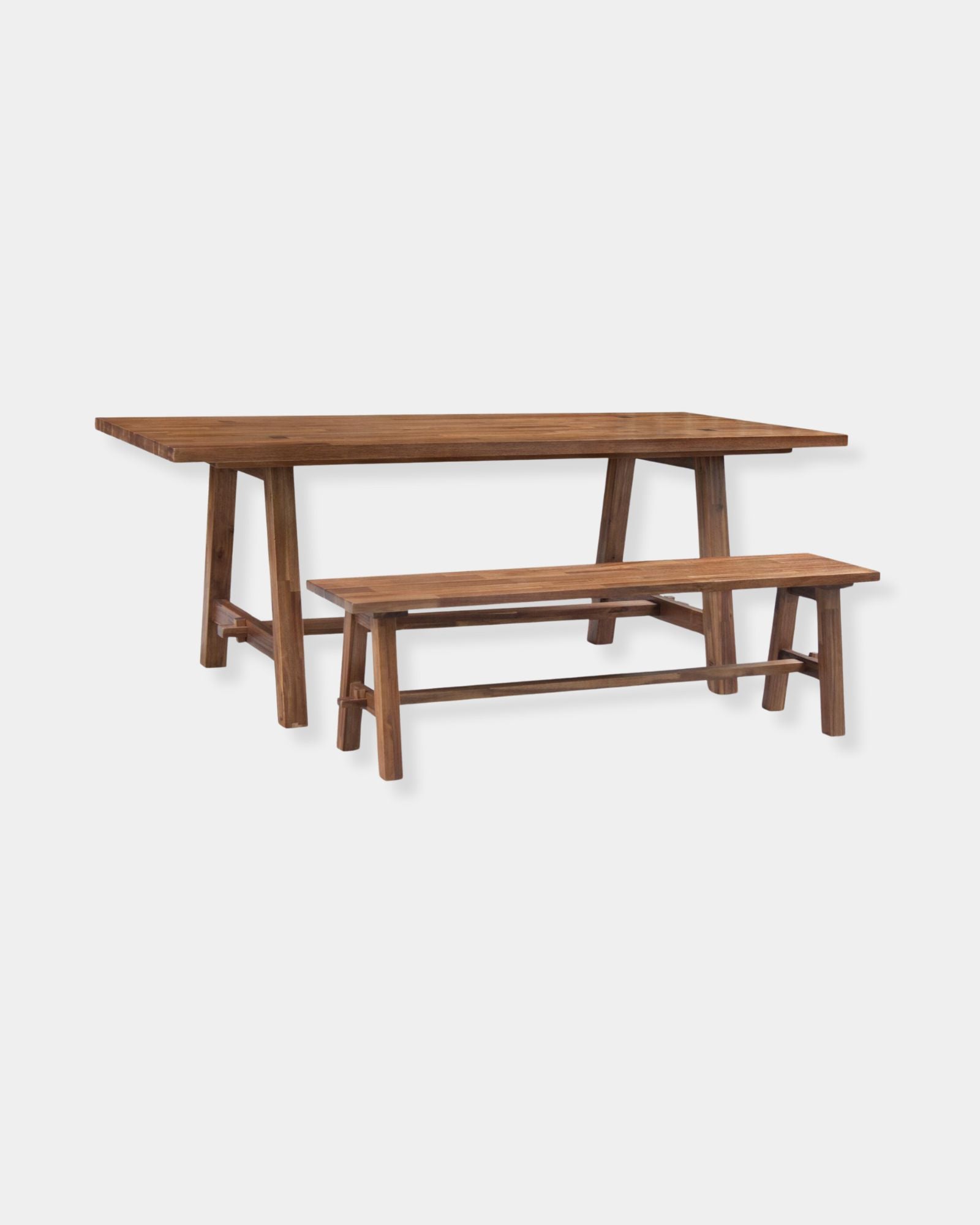 BEDFORD A-FRAME DINING TABLE 79"