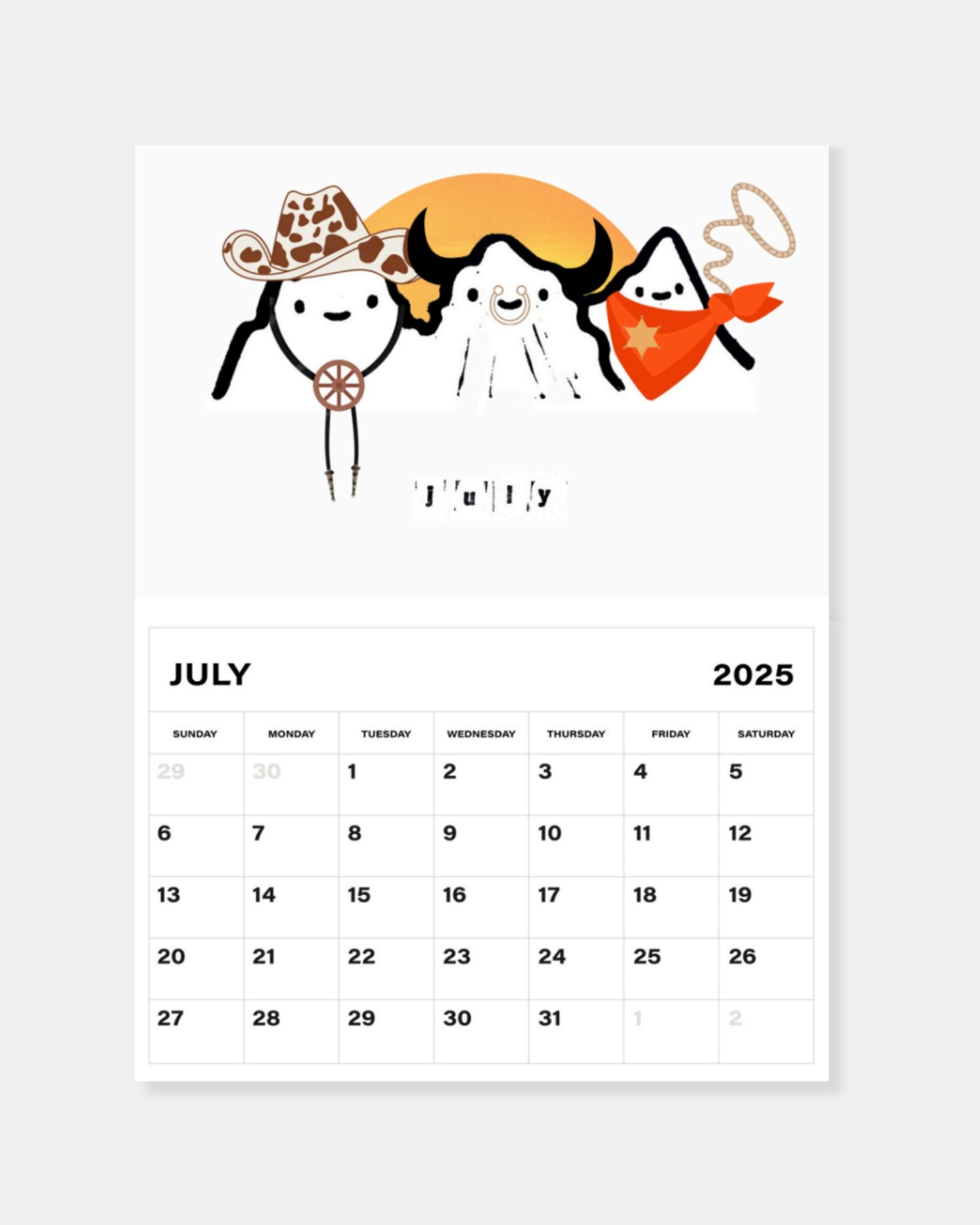 THREE SISTERS 2025 CALENDAR