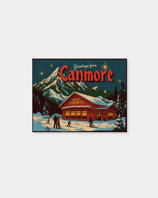CANMORE CHRISTMAS STICKER