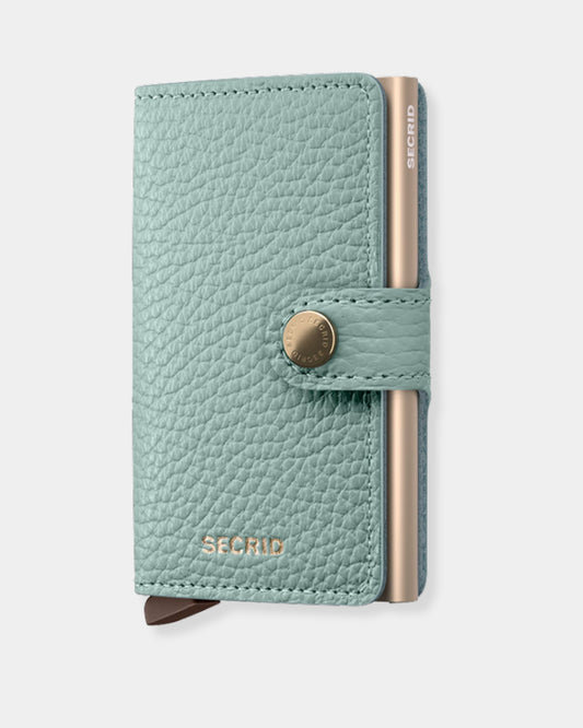 SEA GREEN PEBBLE - MINIWALLET