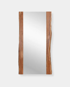 FONTANA FLOOR MIRROR - BROWN