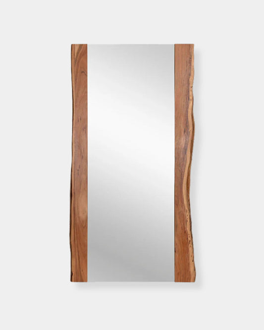 FONTANA FLOOR MIRROR - BROWN