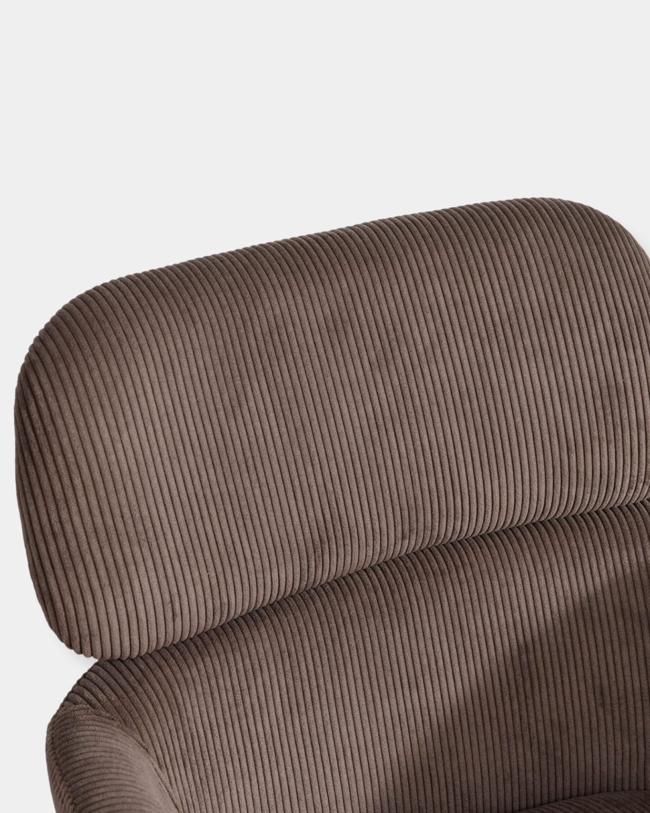 ALLEGRA DINING CHAIR - CORDUROY BROWN | Stonewaters