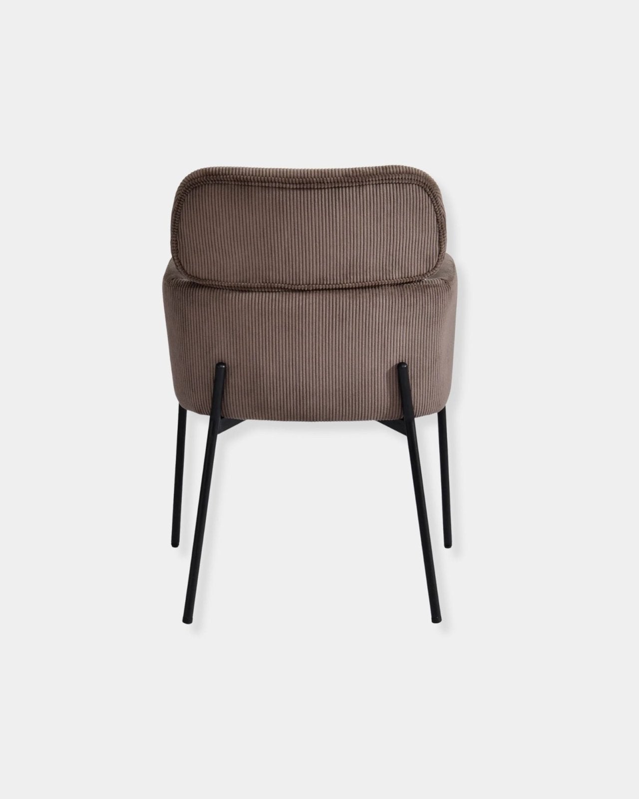 ALLEGRA DINING CHAIR - CORDUROY BROWN | Stonewaters