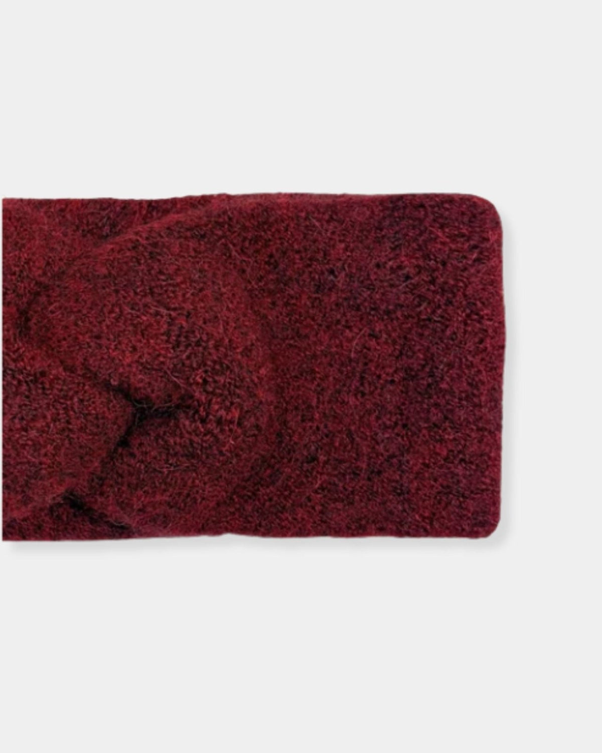 ALPACA TWISTED HEADBAND - WINE | Stonewaters
