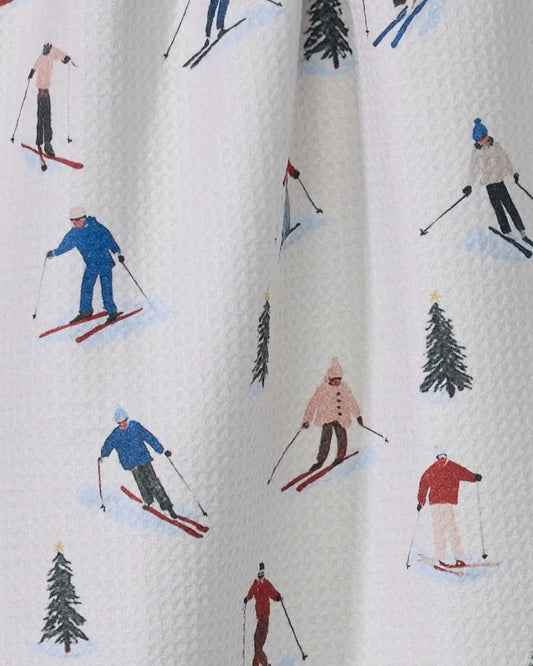 ALPINE SKI RUN TEA TOWEL | Stonewaters