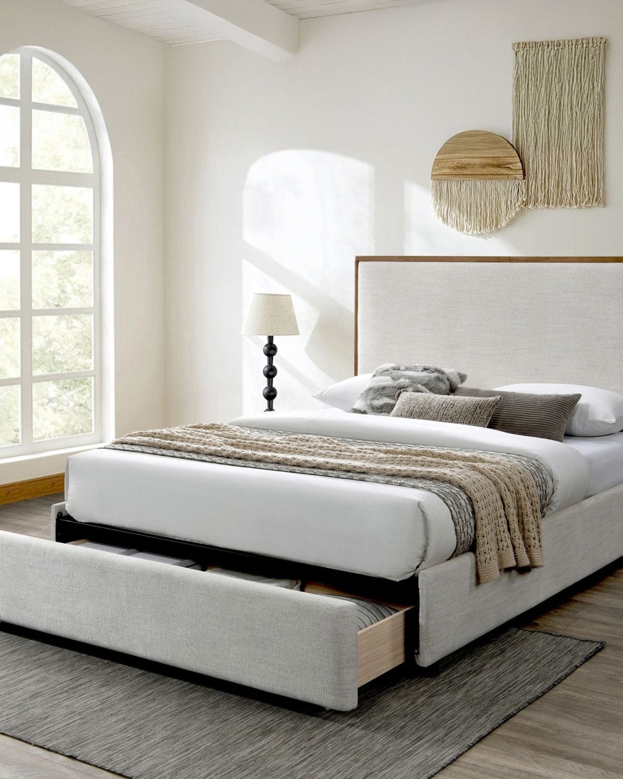 ANDOVER STORAGE BED | Stonewaters