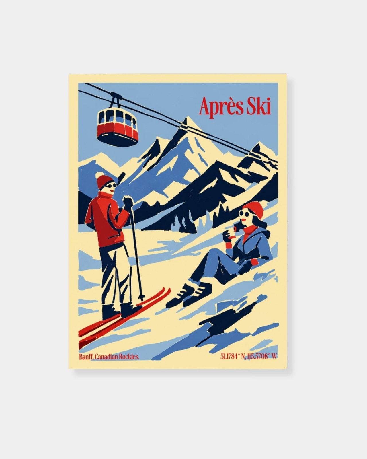 APRES SKI 8X10 - PRINT | Stonewaters
