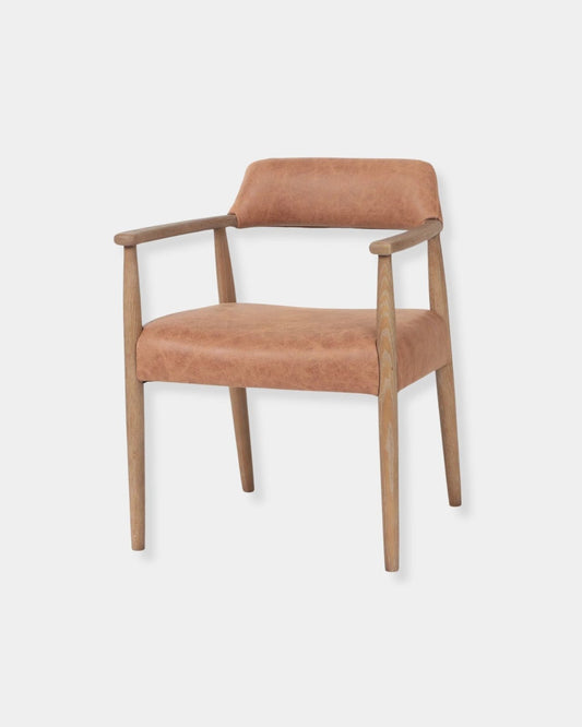 ARTEMIS DINING CHAIR - HUNTER TAN | Stonewaters