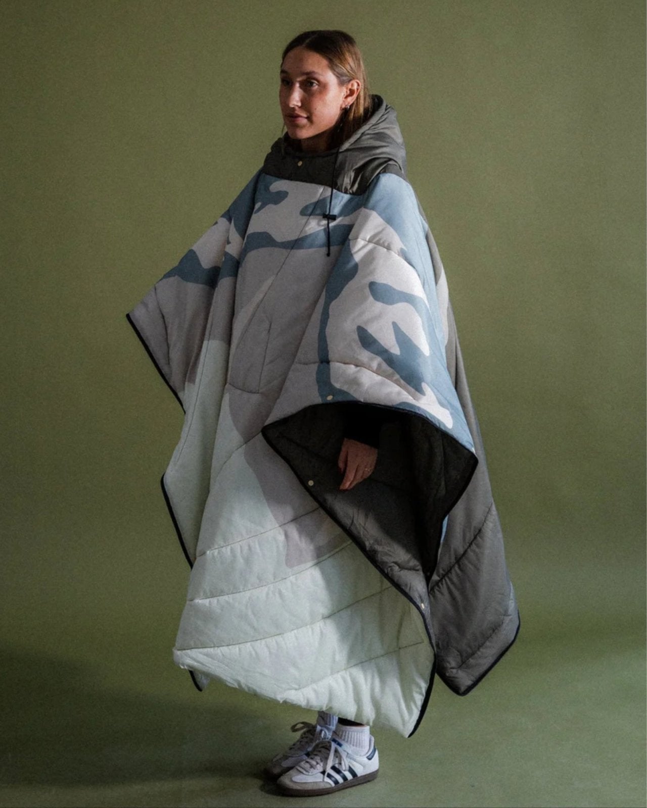 ASPEN - BLANKET WITH HOOD PONCHO | Stonewaters