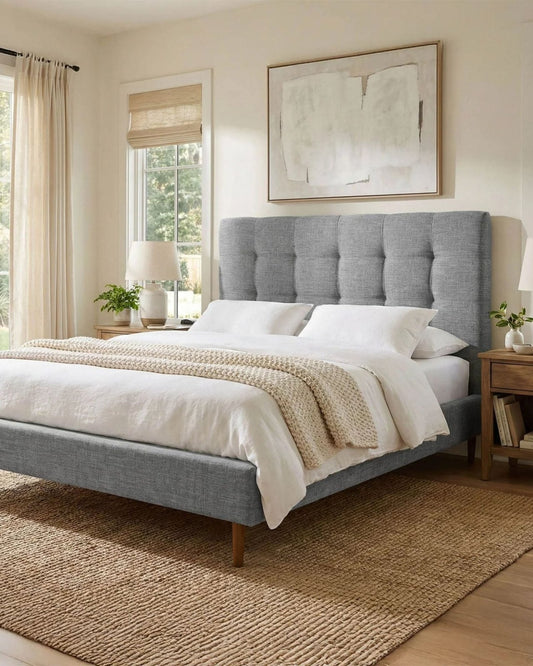 AUDREY BED - SLATE | Stonewaters