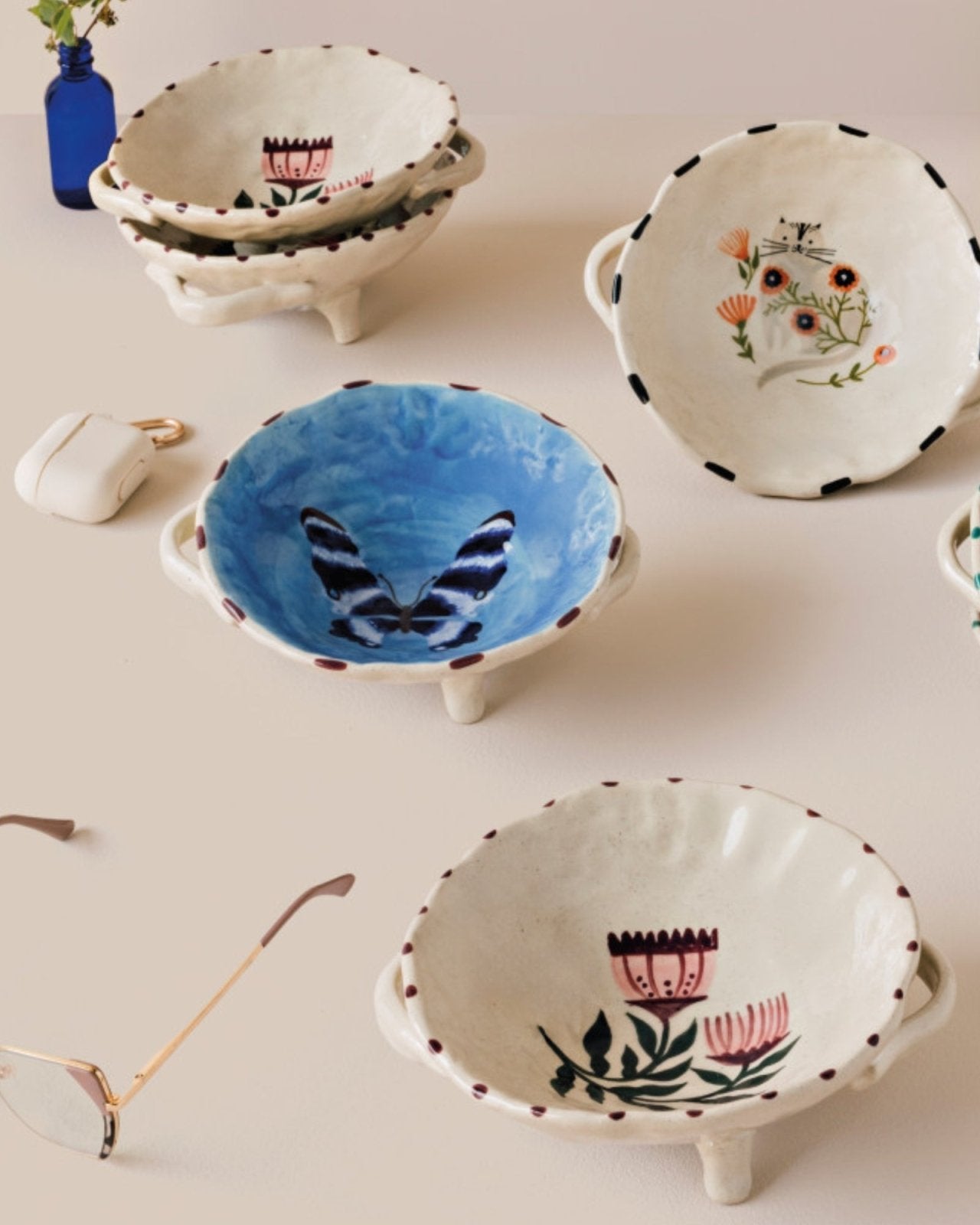 AURORA FOOTED BOWL | Stonewaters