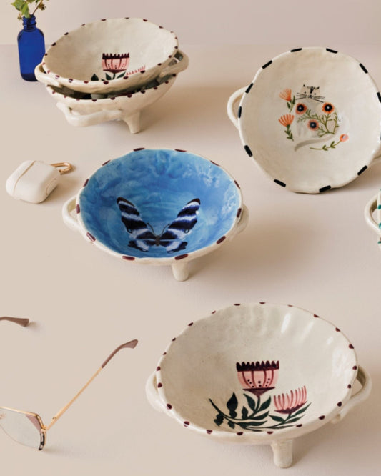 AURORA FOOTED BOWL | Stonewaters