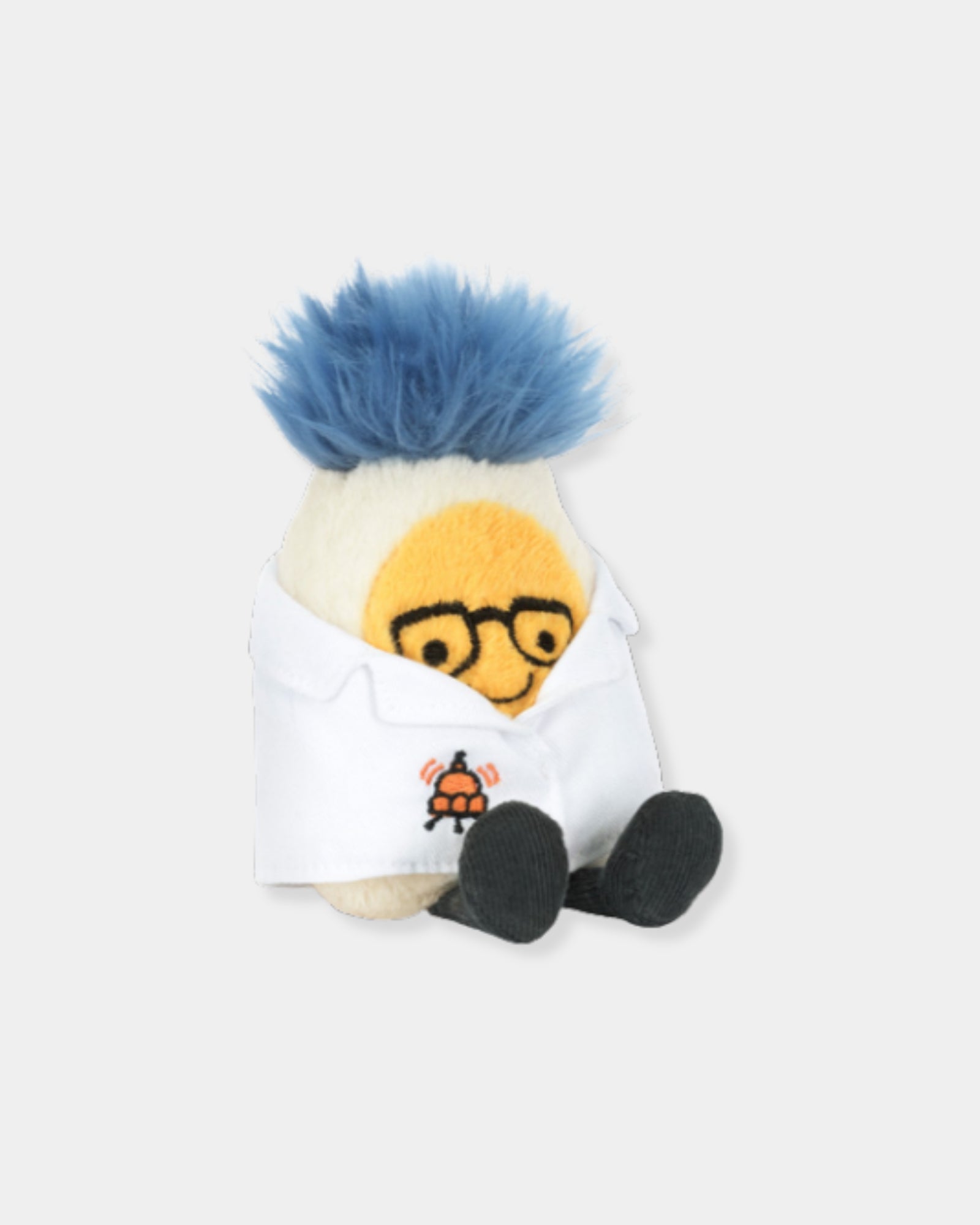 AMUSEABLES BOILED EGG SCIENTIST OUTFIT - PLUSH TOY
