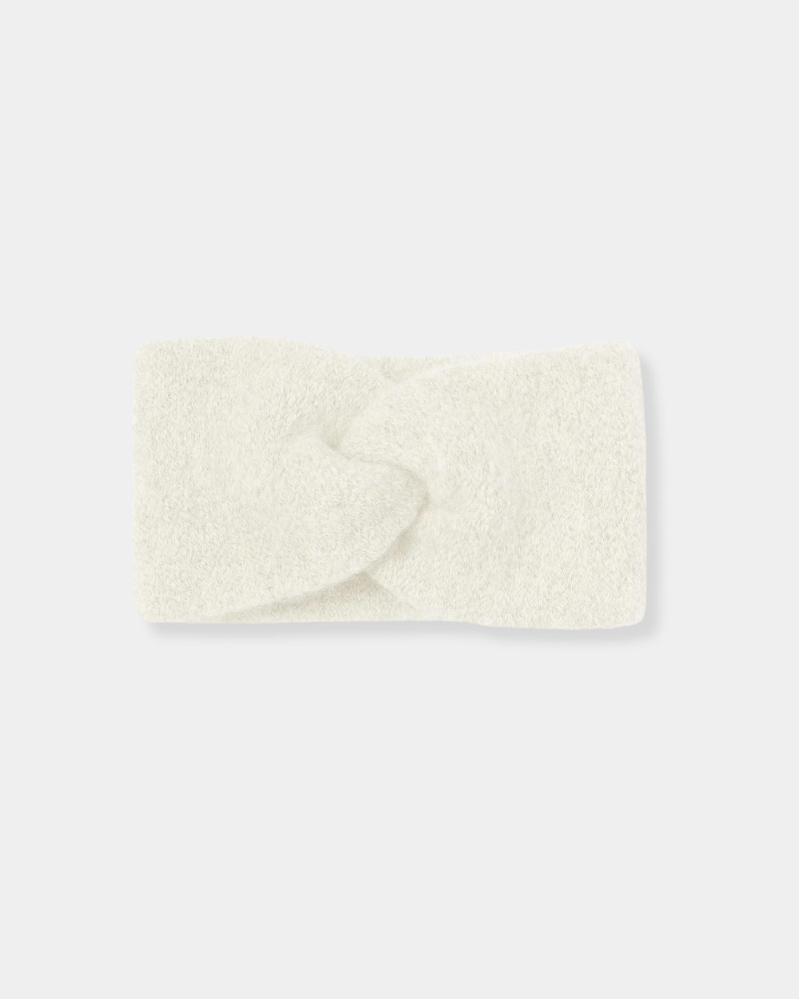 TWISTED ALPACA HEADBAND - IVORY