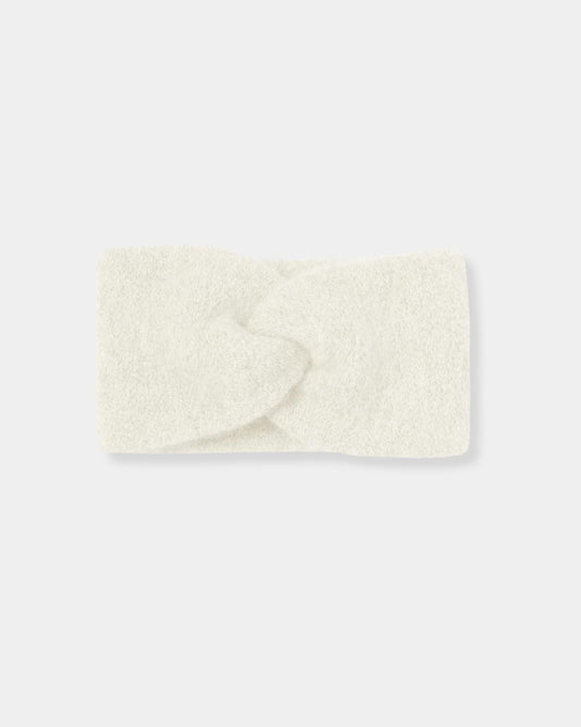 TWISTED ALPACA HEADBAND - IVORY