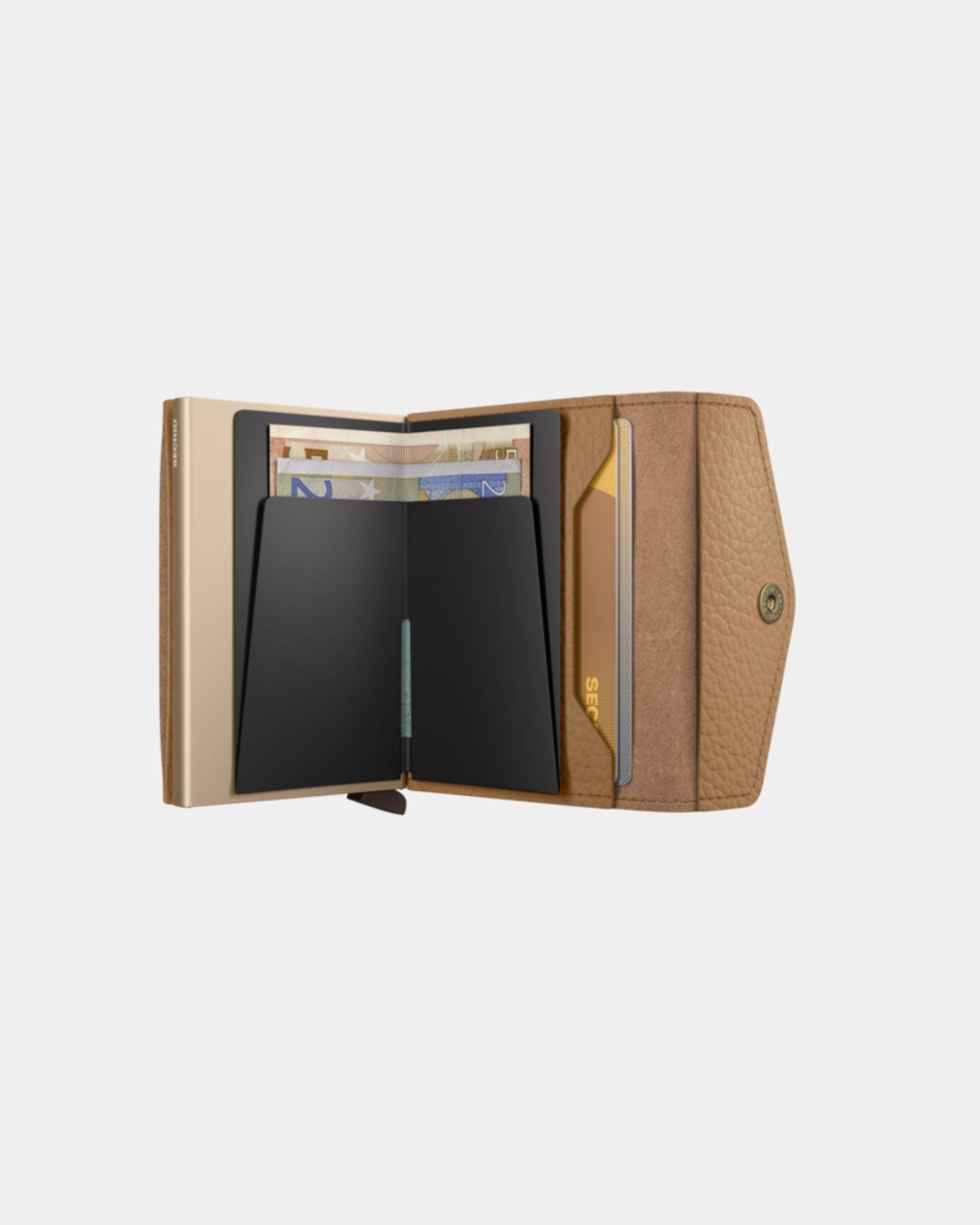 ENVELOPE WALLET - PEBBLE CAPPUCCINO