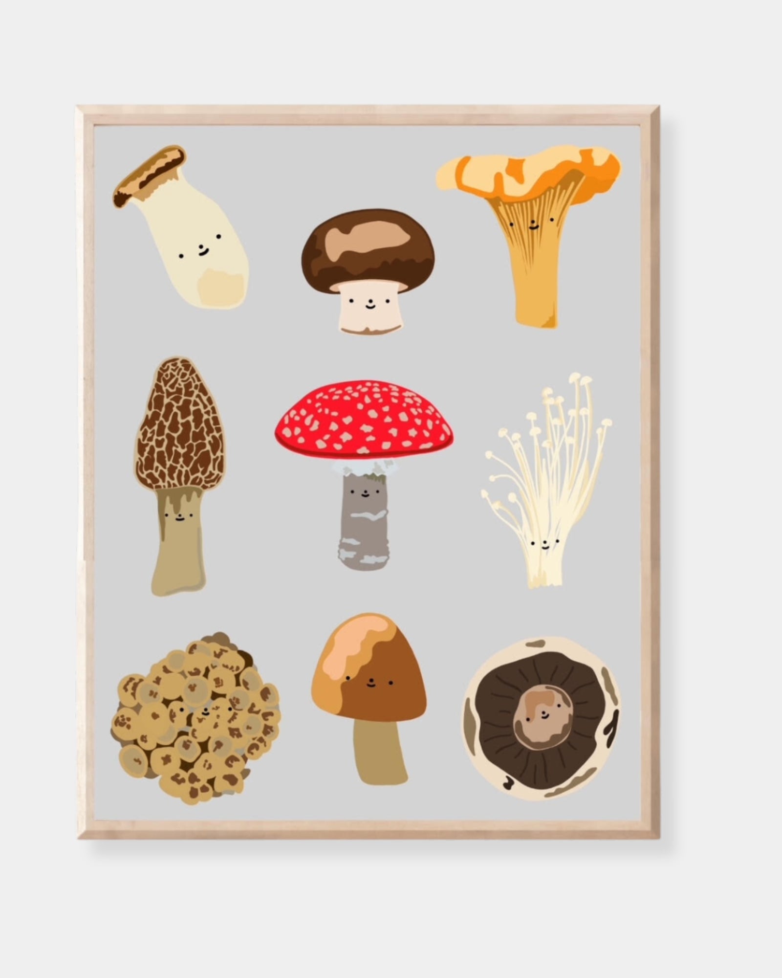 MUSHROOM 11X17 - PRINT